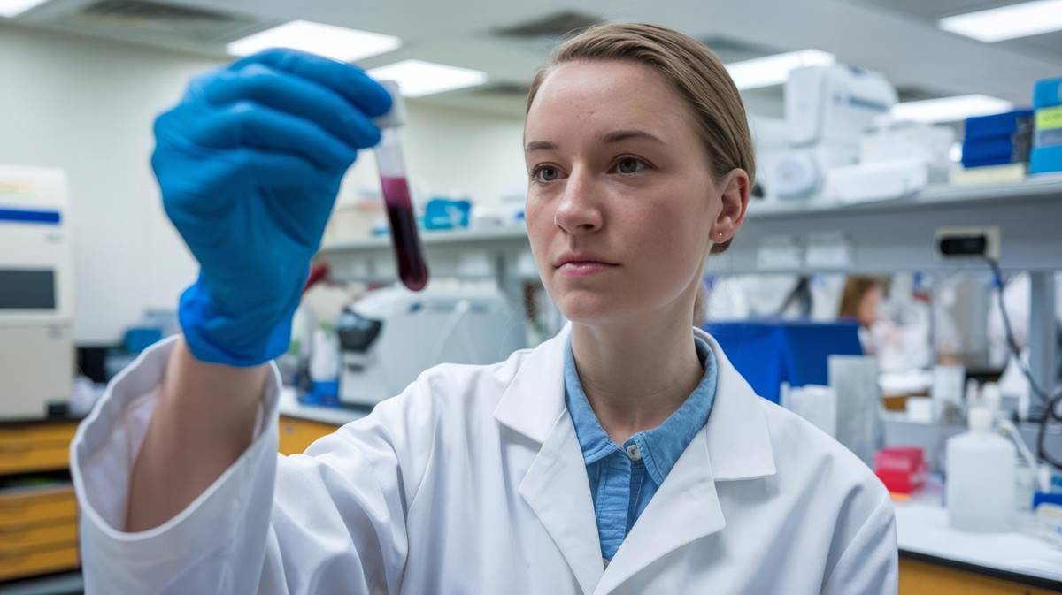 Vas és ferritin laboreredmények szemléltetése